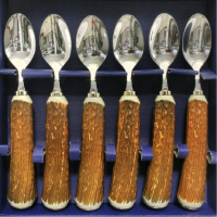 Набір ложок чайних "Мисливський" (6 предметів) (Арт. 470-03)