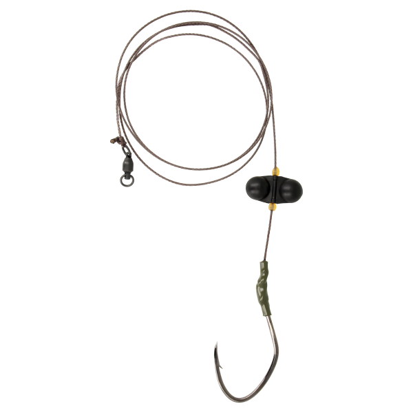 Оснащення сомове GC Single Hook Catfish Rig With Rattle 4/0