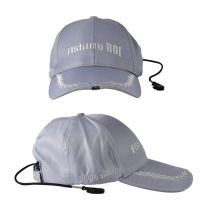 Кепка з ліхтариком Led Fishing Сap gray+silver