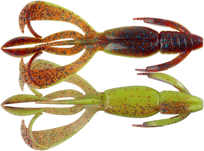 Силикон Keitech Crazy Flapper 3.6" (7 шт/уп) ц:ea#15 grape chart red flk