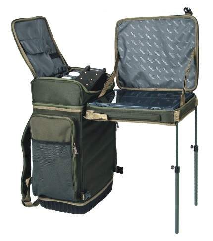 Рюкзак для карповых аксессуаров со столиком Traper