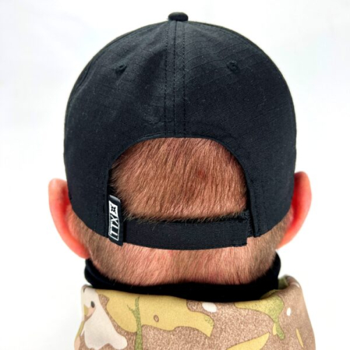 Кепка бейсболка для поліції під шеврон чорна (LE2956)