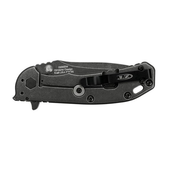 Нож Zero Tolerance Hinderer folder blackwash