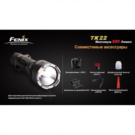 Ліхтар Fenix TK22 Cree XM-L2 (T6)