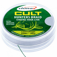 Поводковый матеріал Climax Cult Hunter's Braid camou 0.25 мм 25 lbs 12кг 20м