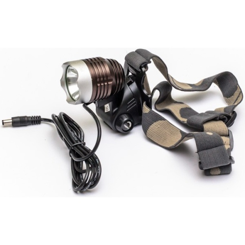 Фонарь на лоб Police 12V 6810-T6. (ултрафиолет)