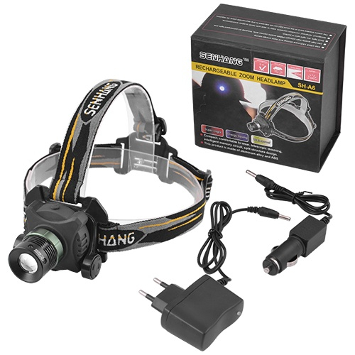 Фонарь на лоб Police 12V 6656-XPE