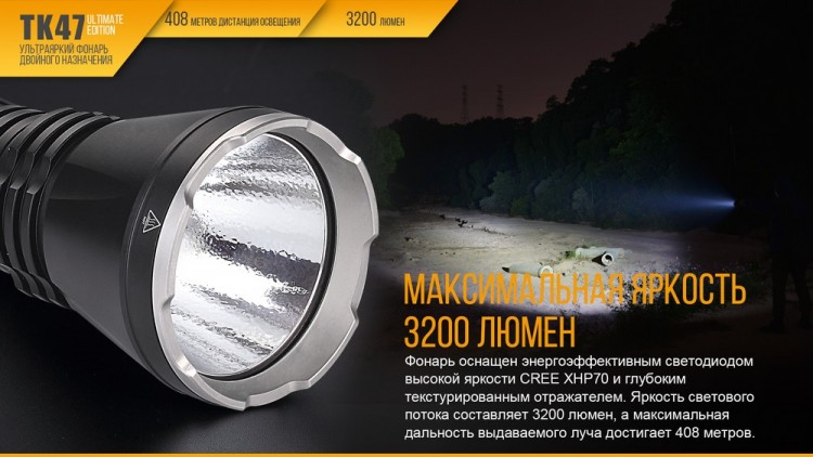 Фонарь Fenix TK47UE Cree XHP70