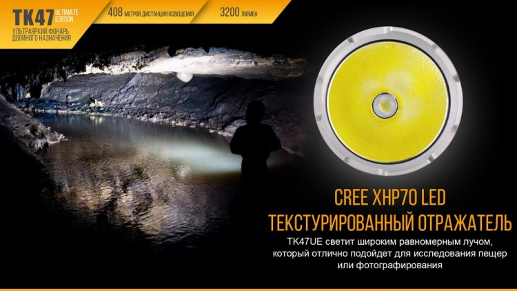 Фонарь Fenix TK47UE Cree XHP70