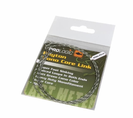 Оснастка карповая Prologic Phyton Mono Core Link 45lbs 25см 4шт карповая