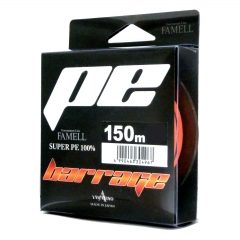 Шнур Yamatoyo Barrage Super PE Orange 150M