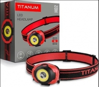 Налобний світлодіодний ліхтарик Titanum TLF-H02 250lm 6500k