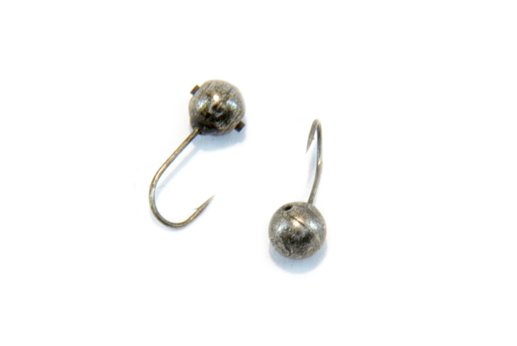 Блешня вольфрамова Шарик наскрізний 4мм (Чорний)