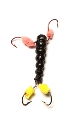 Мормышка свинцовая Ведьма 5мм (черный)