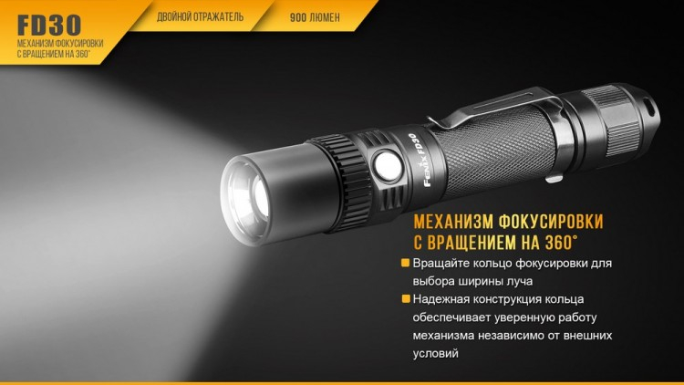 Фонарь Fenix FD30 Cree XP-L HI LED
