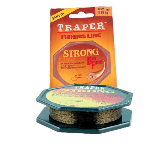 Леска Traper Strong Big - Fish 200м