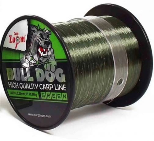 Волосінь Carp Zoom Bull-Dog Carp Line 1000м (зелена)