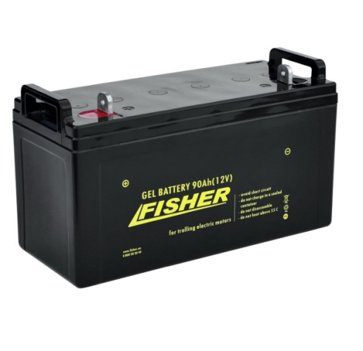 Электромотор для троллинга Fisher 32+аккумулятор гел 90Ah