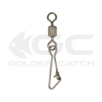 Застежка с вертлюгом GC Swivel Hooked Snap 1052BN №4(8шт)
