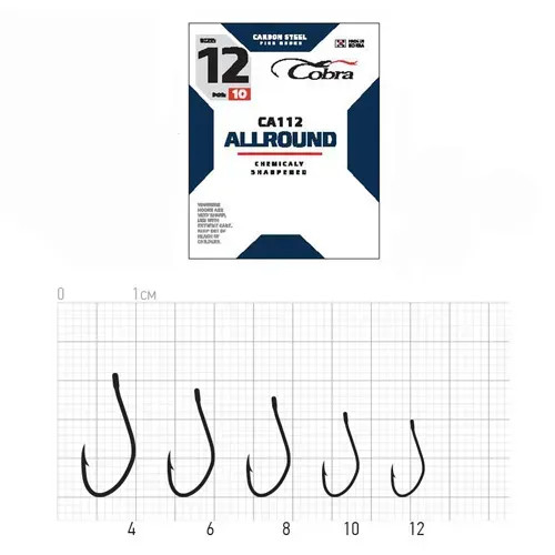 Гачки Cobra Allround CA112 (10 шт.)