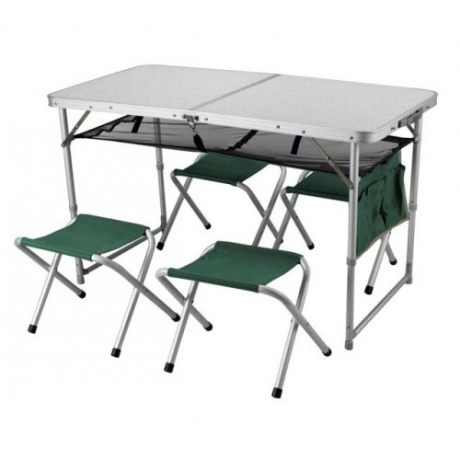 Складной комплект TA-21407 стол + 4 стульчика FS-21124