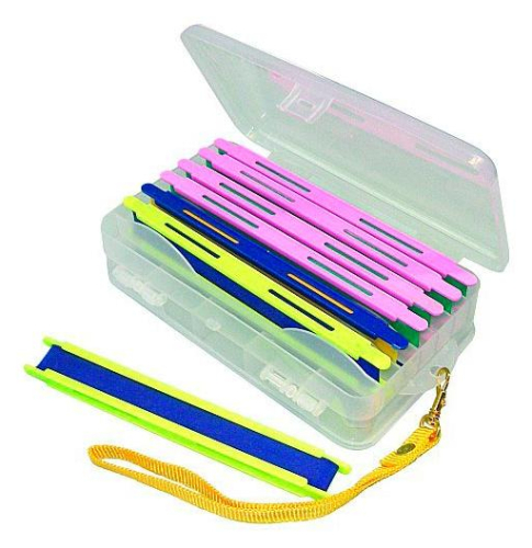 Коробка с мотовилами пластмассовая Salmo Double Sided