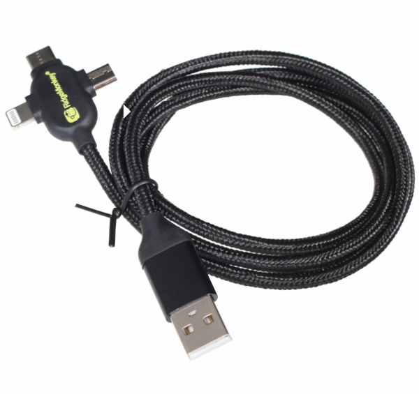 Кабель для зарядки Ridge Monkey Vault USB-A to Multi Out Cable