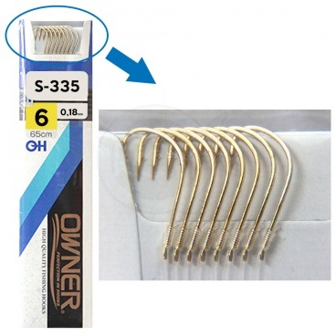 Гачок Owner S-335 (з повідцем)