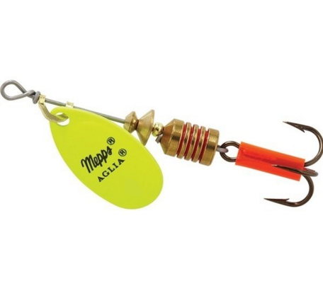 Блешня Mepps Aglia Fluo Chartreuse