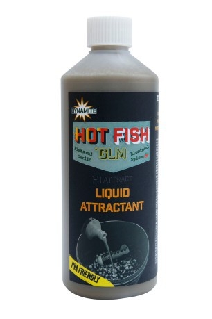 Ликвид Dynamite Baits Hot Fish & GLM 500мл