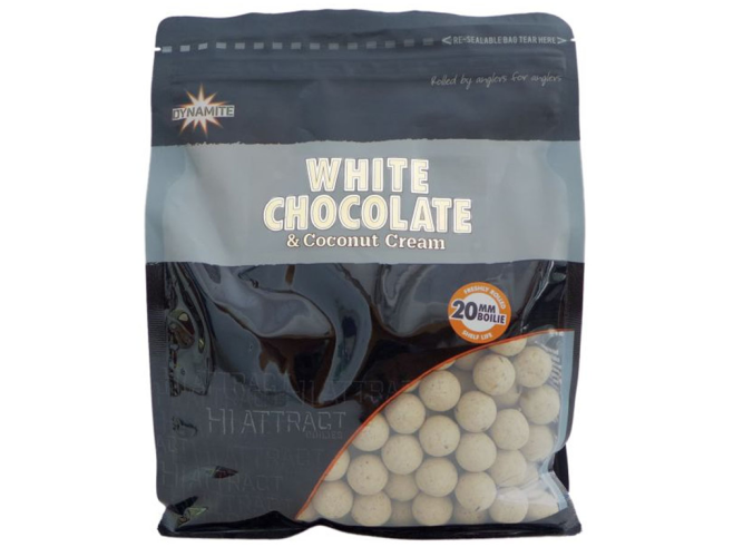 Бойли Dynamite Baits White Chocolate & Coconut Cream 1кг