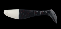 BLACK-RED GLITTER, WHITE, HEAD