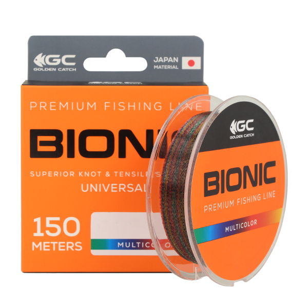 Волосінь GC Bionic Universal Line 150м Multicolor 0.30мм
