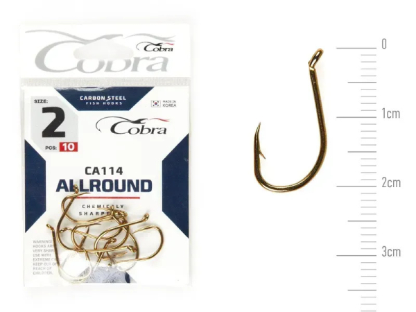 Гачки Cobra Allround CA114 (C1091BZ) 10 шт.