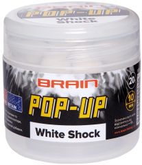 Бойлы Brain Pop-Up F1 White Shock (белый шоколад) 12mm 15g
