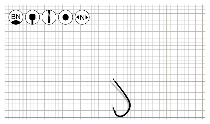 Одинарний гачок Bratfishing Sode