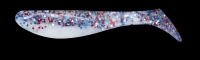 WHITE, CLEAR-BLUE, RED, SILVER GLITTER