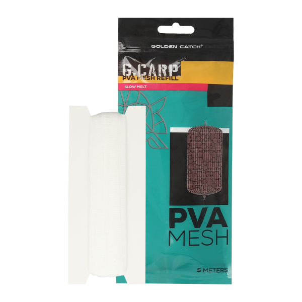 ПВА сітка GC G.Carp PVA Mesh Refill Wide Slow Melt 5м Ø37мм