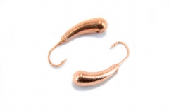 Блешня вольфрамова Fishing Roi уралки з отвором 3.5мм (Мідь)