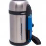 Термос ZOJIRUSHI SF-СС20ХА 2 л (ручка+ремінець) ц:сталевий — фото 1