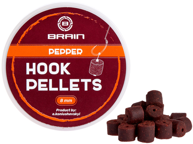 Пеллетс Brain Hook Pellets Pepper (перец) 16mm 70g