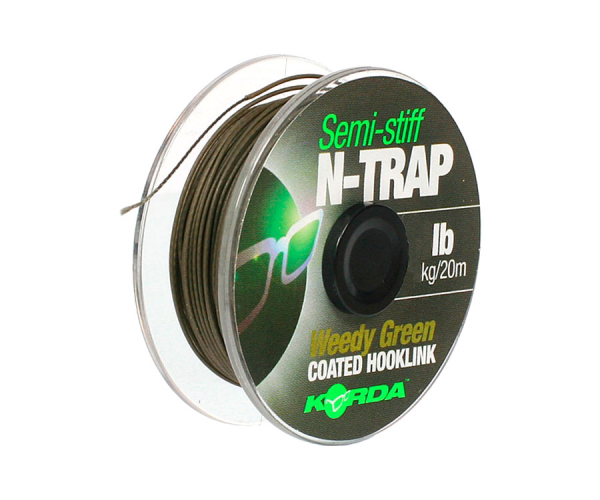 Повідковий матеріал Korda з покритий. N-TRAP Semi-stiff 30 lb