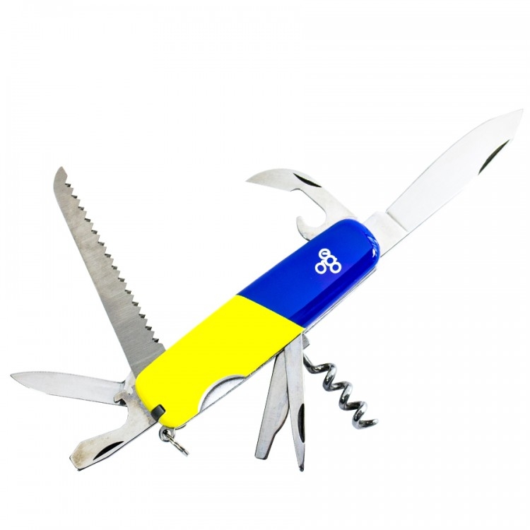Ніж Ego A01.9, синежелтый