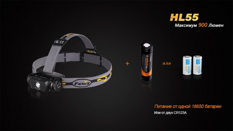 Налобный фонарь Fenix HL55 XM-L2 U2
