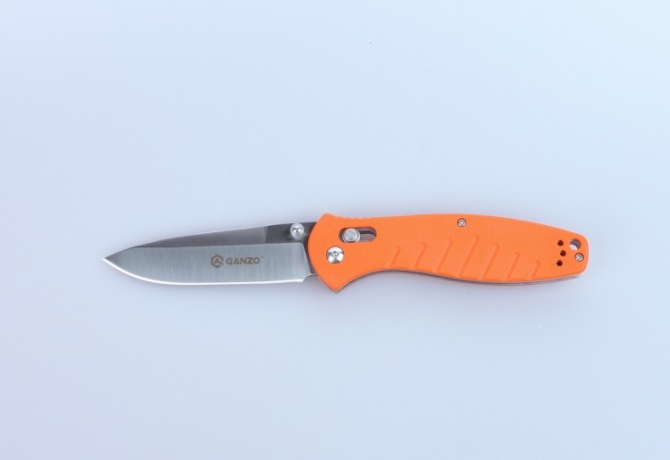Нож Ganzo G738 оранжевый