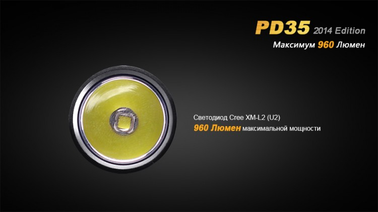 Фонарь Fenix PD35 (2014 Edition) Cree XM-L2