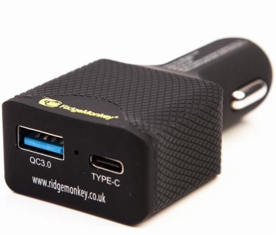 Зарядное устройство от прикуривателя авто Ridge Monkey Vault 45W USB-C PD Car Charger 