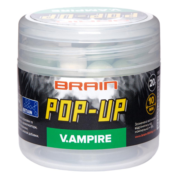 Бойли Brain Pop-Up F1 V.AMPIRE (часник) 8mm 20g