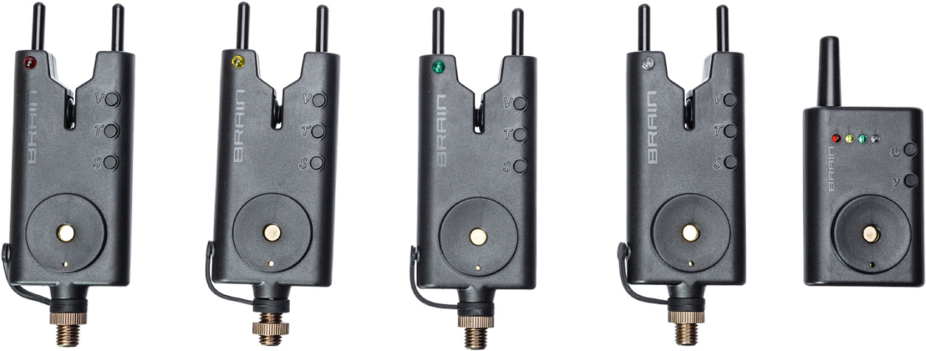 Набор сигнализаторов Brain Wireless Bite Alarm B-1 4+1