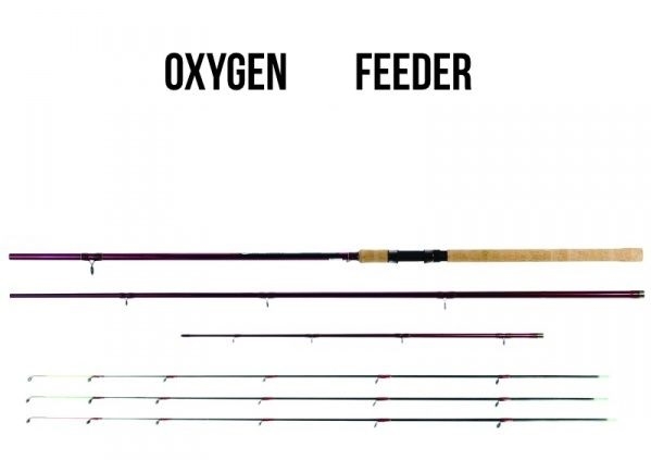 Удилище фидерное Bratfishing Oxygen M Feeder 3,9м 45-95г